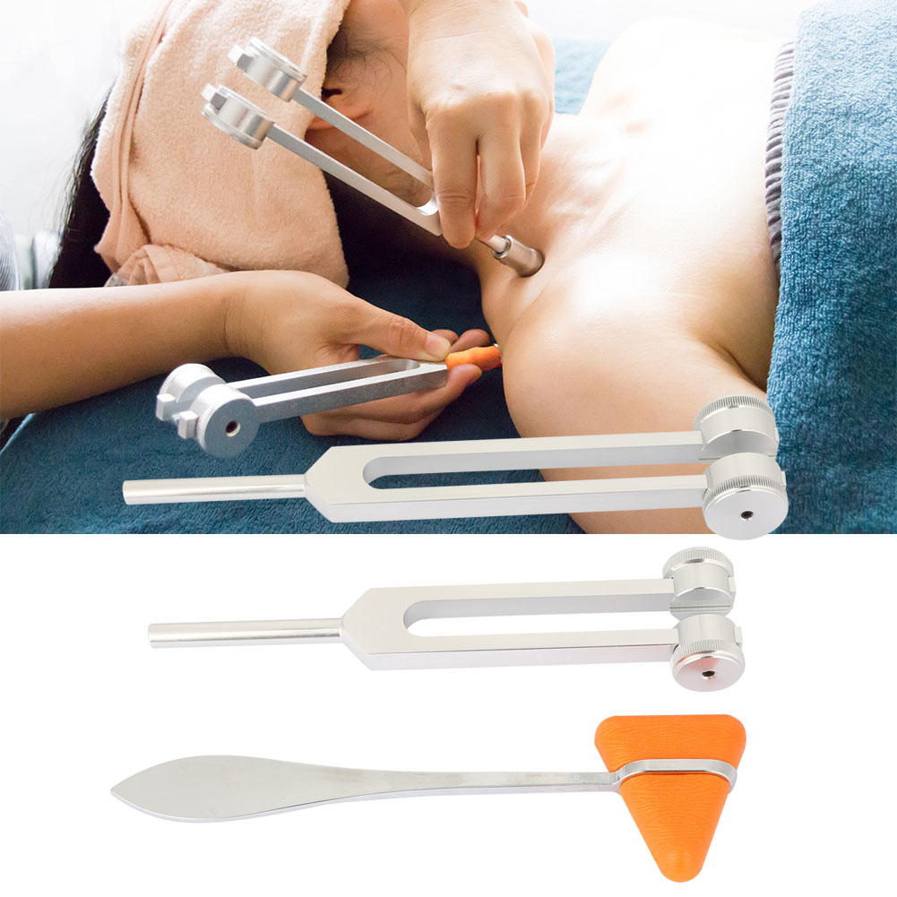 Âm thoa điều chỉnh Bộ âm thoa hợp kim nhôm 128Hz+256Hz dành cho âm thoa thần kinh