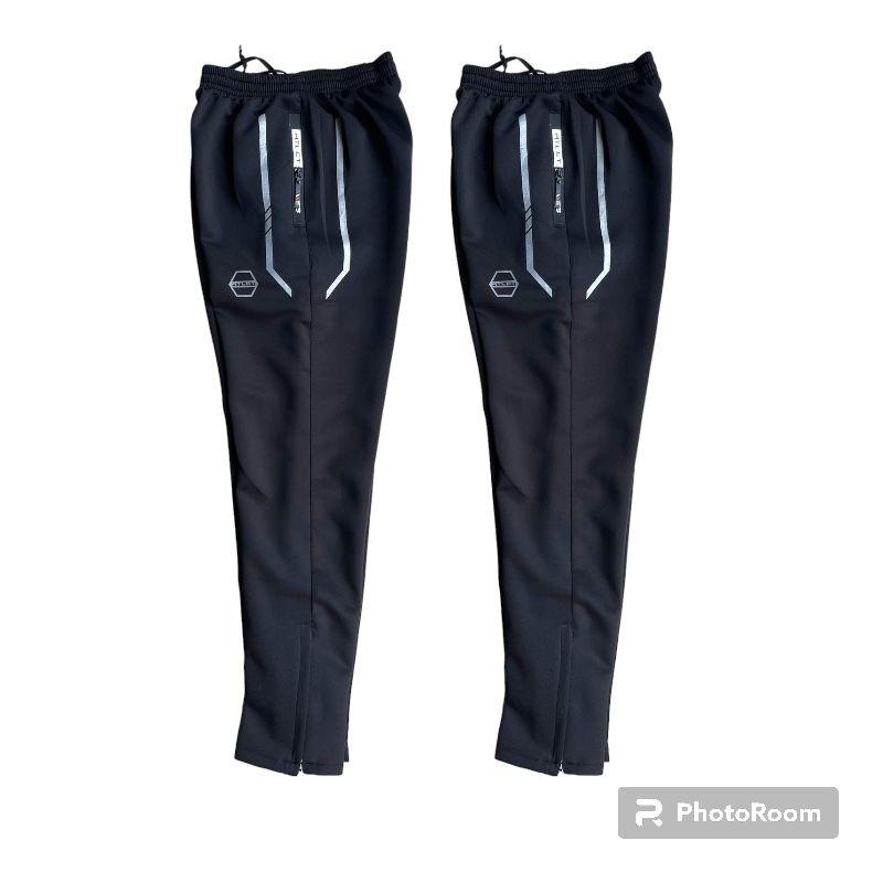 Paket 120rb dapat 2pcs celana ruuning pria training panjang gym jogging senam Sport Harga  134,999 rupiah*Gratis Ongkir