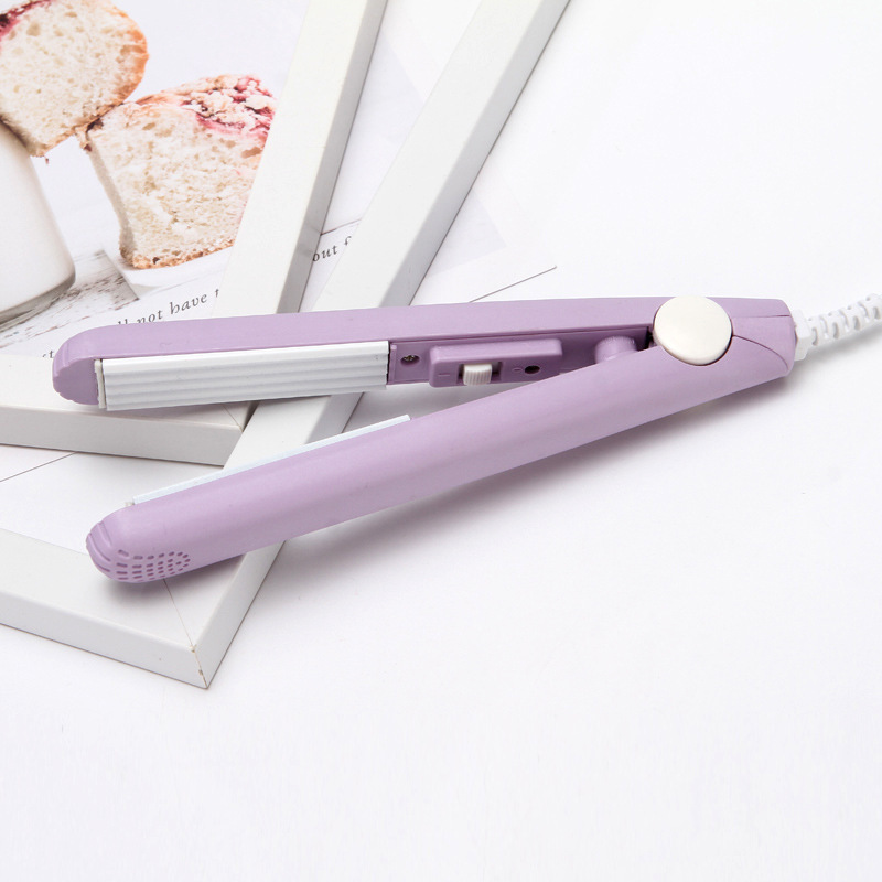 Annie's Sphere Mini Hair Straightener & Curler 2-in-1 Ceramic Plate Styler for Smooth and Wavy Hair with Fast Heating and Portable Design - 2