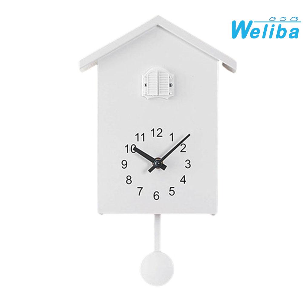 【Weliba】 Adjustable Sound Cuckoo Wall Clock for Contemporary Home and Office Decoration [New Home Products Hot Sale] ราคา 1,255 บาท*ส่งฟรี