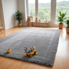 KARPET RASFUR 200 x 120 x 2,5cm ( 2m x 1,2m ) alas FURING HITAMM LP