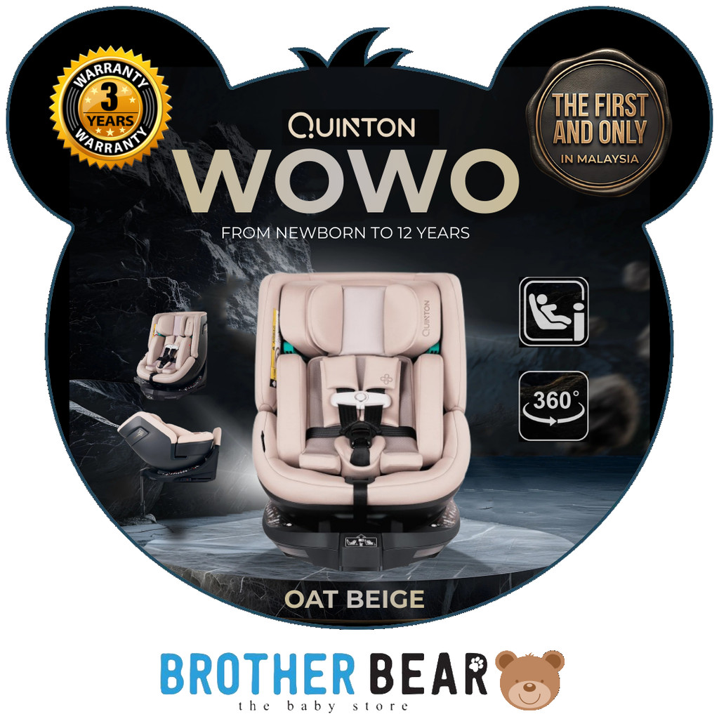 Quinton Wowo 360 Child Seat [Newborn to 12 years] | BROTHER BEAR