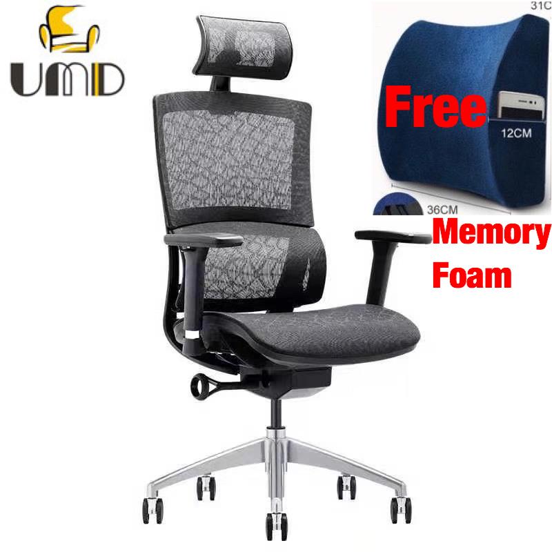 3 Years Warranty Free Installation Umd High Back Full Mesh Premium Office Chair Computer Gaming Ergonomic Pls Choose Right Model