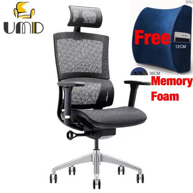 (3 Years Warranty/Free Installation) UMD High End Ergonomic Full Mesh Chair Modern Executive Chair ( 3 Models to Choose From ) Singapore