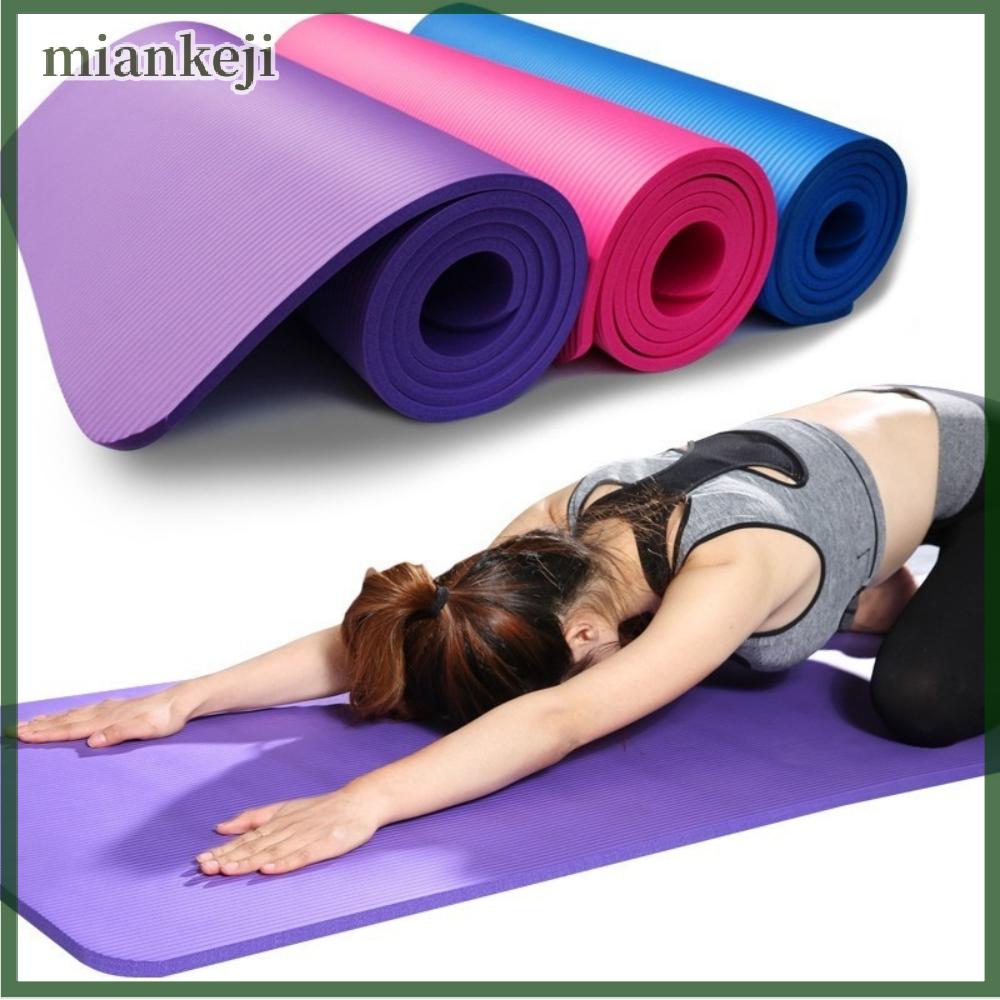 miankeji Yoga mat chống trượt thể thao thể dục Mat 3mm-6mm dày EVA thoải mái bọt Yoga Matt cho tập thể dục Yoga và Pilates Thể dục dụng cụ mat