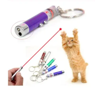 Funny Pet LED Laser Pen * Pet Cat Toy Red Dot Laser Light Toy * LED Light Laser Sight Pointer Pen