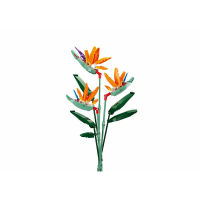 Mainan Balok Susun Sluban Model Flower Bunga Hias M38-B1121
