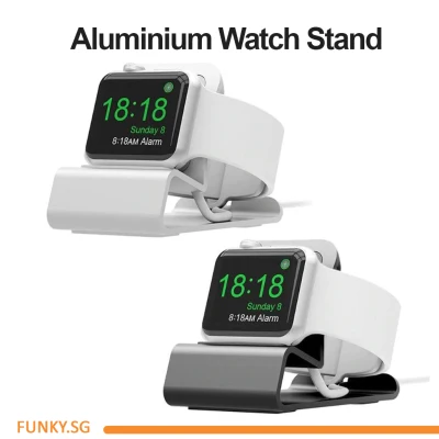 For Apple Watch Stand 6/SE/5/4/3/2/1 Aluminium Stand Holder, Charging Dock for 44MM 42MM 40MM 38MM