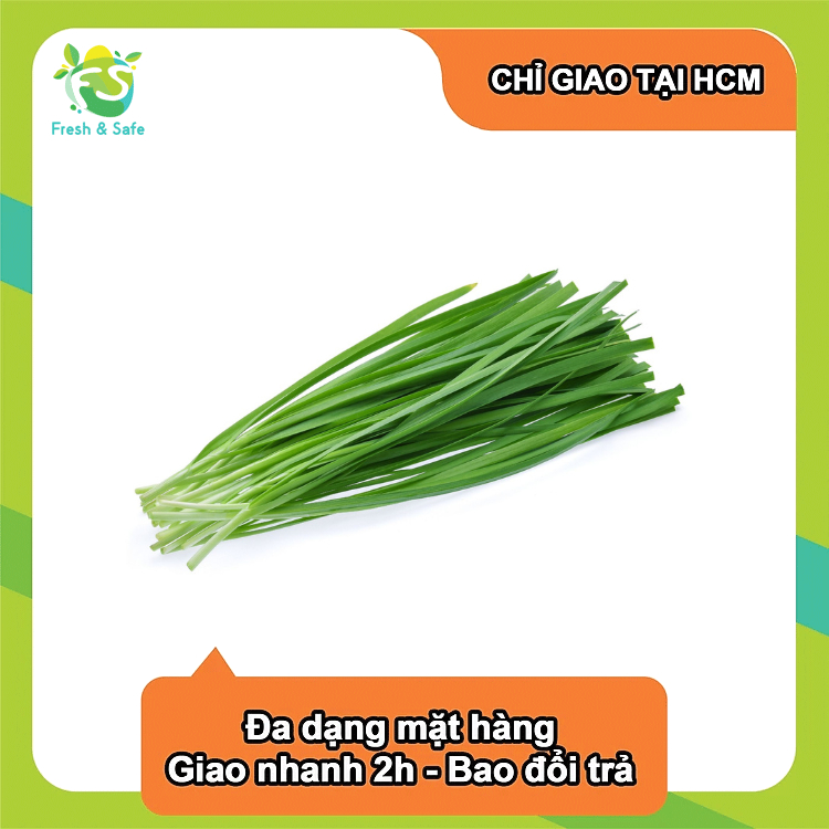 [Chỉ Giao HCM] Hẹ lá - 200gr