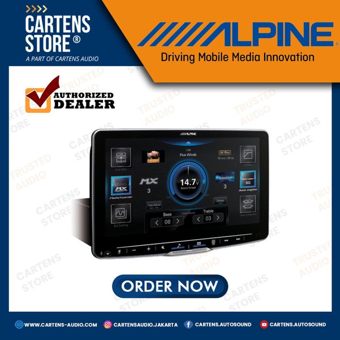 HEAD UNIT ALPINE ILX-F509 9" ALPINE INDONESIA BY CARTENS-desshop99 Harga 31,625,000 rupiah*Gratis Ongkir