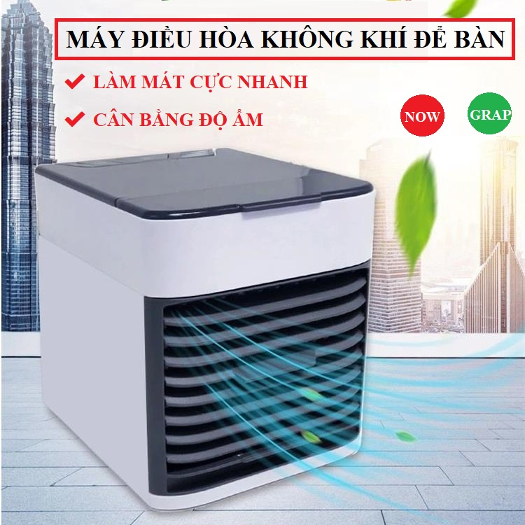 [HCM] Quạt Đá Điều Hòa Hơi Nước Mini Để Bàn - Máy Điều Hòa Mini
