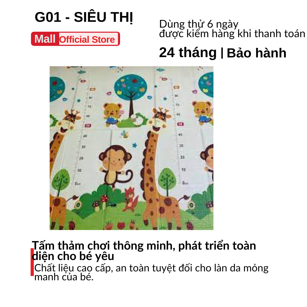 Thảm xốp trải sàn gấp gọn cho bé Hàn Quốc Việt Nhật xốp mềm nhẹ mát và chống trơn