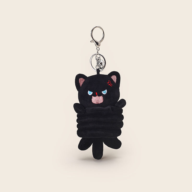 Original Spring Cat Plush Doll Pendant Plush Toy Keychain Bag Pendant Creative Gift SYY