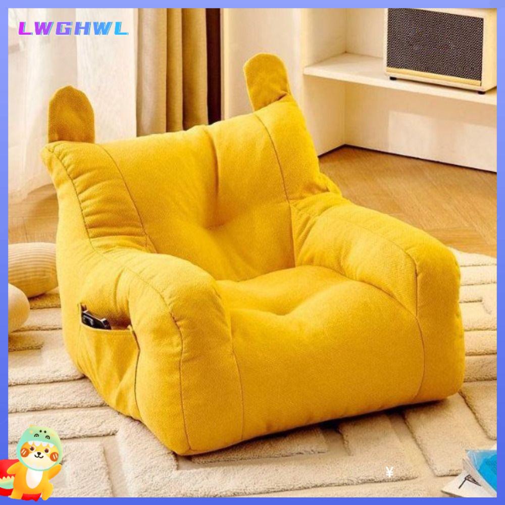 LWGHWL Mềm mại Ghế Sofa Nhỏ với túi lưu trữ Thoải mái Ghế Sofa Gấu Trẻ Em Dễ thương cho trẻ em Tiện dụng Ghế Sofa Lười Phòng Khách Dành cho bé trai và bé gái