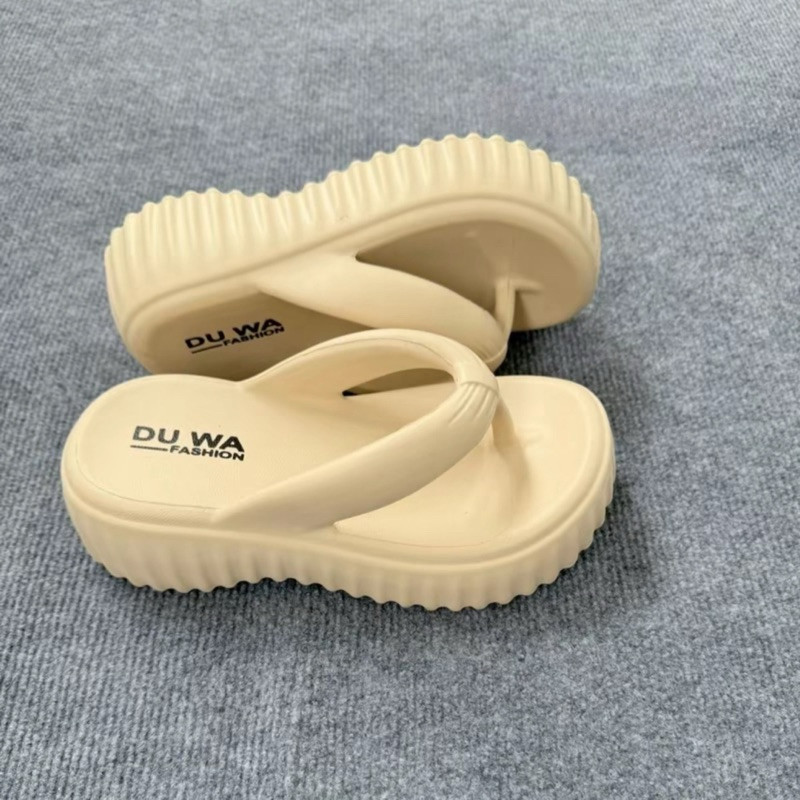 Dép Kẹp xỏ ngón Răng Cưa đế dày chống trượt thời trang đi biển 2024 dành cho nữ
