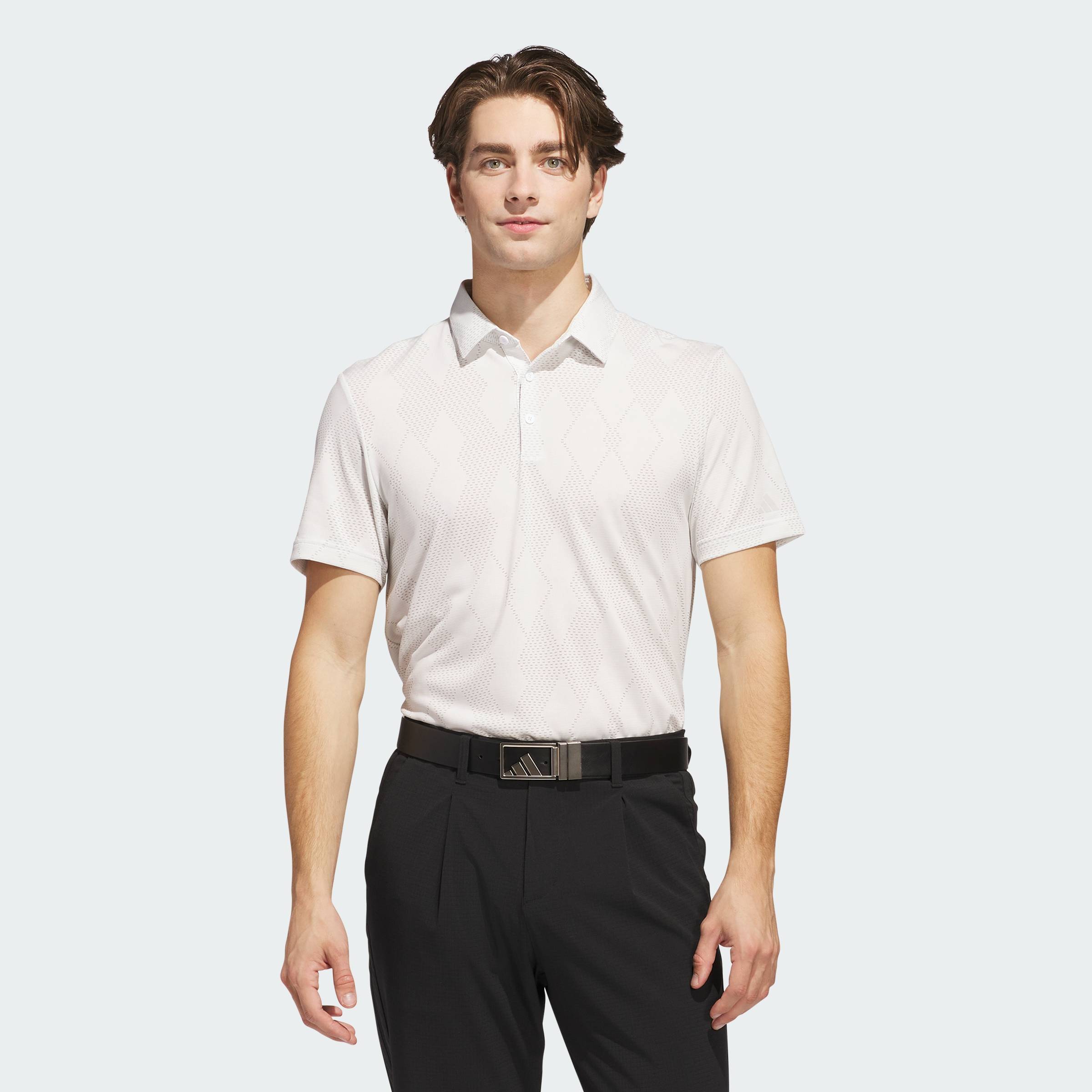 [0H-2H 15.7-VOUCHER 15%] adidas Đánh gôn Áo Polo Micro Texture Ultimate365 Nam trắng JF4903