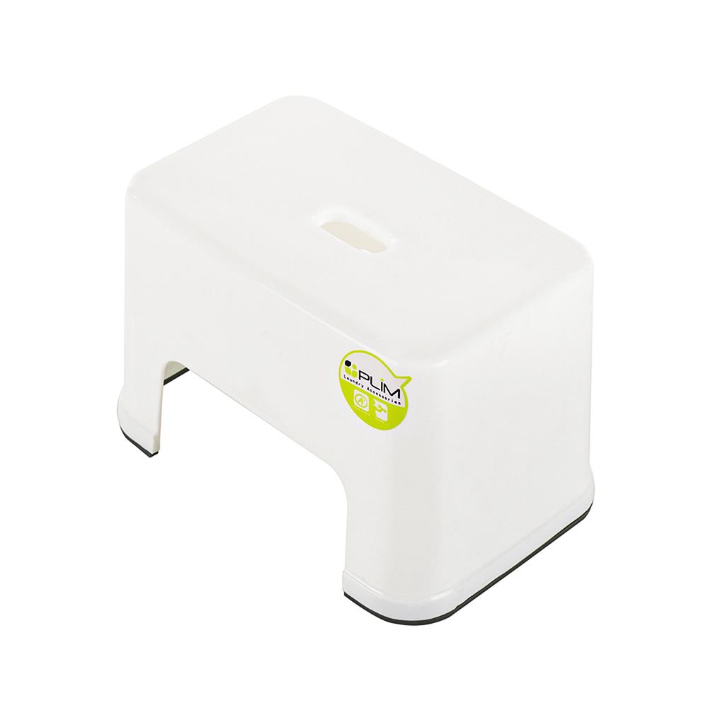 HomePro เก้าอี้นั่งซักผ้า เก้าอี้พลาสติก ขนาด19.5x31x20.4cm. สีขาว แบรนด์ PLIM ราคา 129 บาท*ส่งฟรี