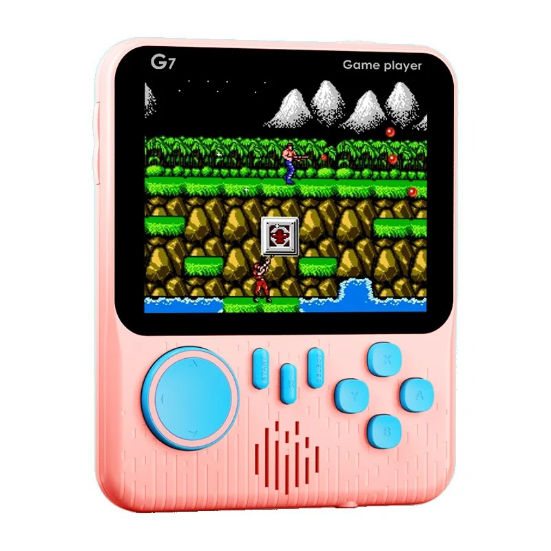 ♥Giới Hạn Miễn phí vận chuyển♥Mới G7 Máy chơi game cầm tay 3.5Inch Màn Hình 666 Trong 1 Mini Siêu Mỏng Sinh Viên Máy quẹt thẻ Xách Tay Retro Hoài Cổ Trò Chơi Giao Diện Điều Khiển