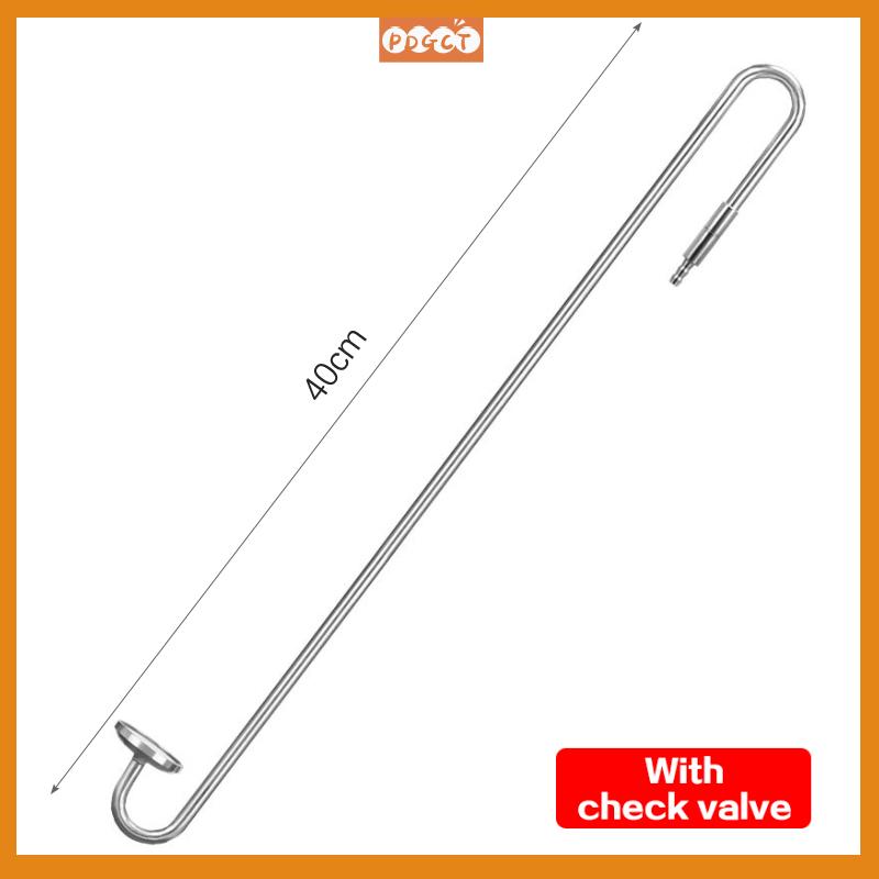 PDGCT Zrdr Aquarium CO2 Máy phun sương CO2 khuếch tán gương 304 thép không gỉ áp lực giảm solenoid van Refiner cho thực vật thủy sinh tăng trưởng Fish Tank CO2 Refiner - 6