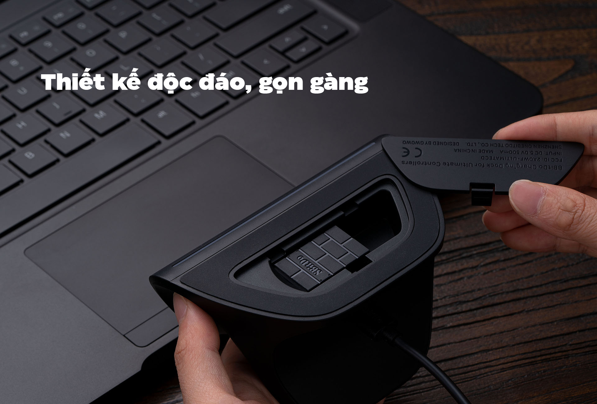 Tay cầm chơi game 8BitDo Ultimate Bluetooth Wireless Controller kèm Dock Sạc 3