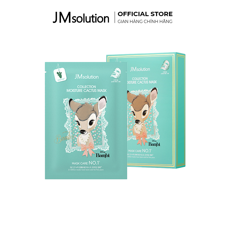 Mặt Nạ Dưỡng Ẩm JMsolution Collection Moisture Cactus Mask 30ml