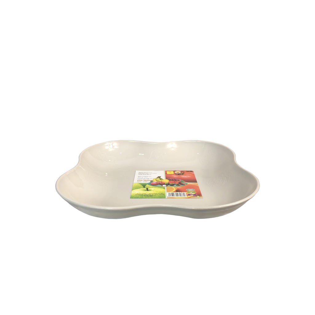 Dĩa trái cây nhựa tự lập tl105 - 22.4 x 22.4 x 3.7cm -