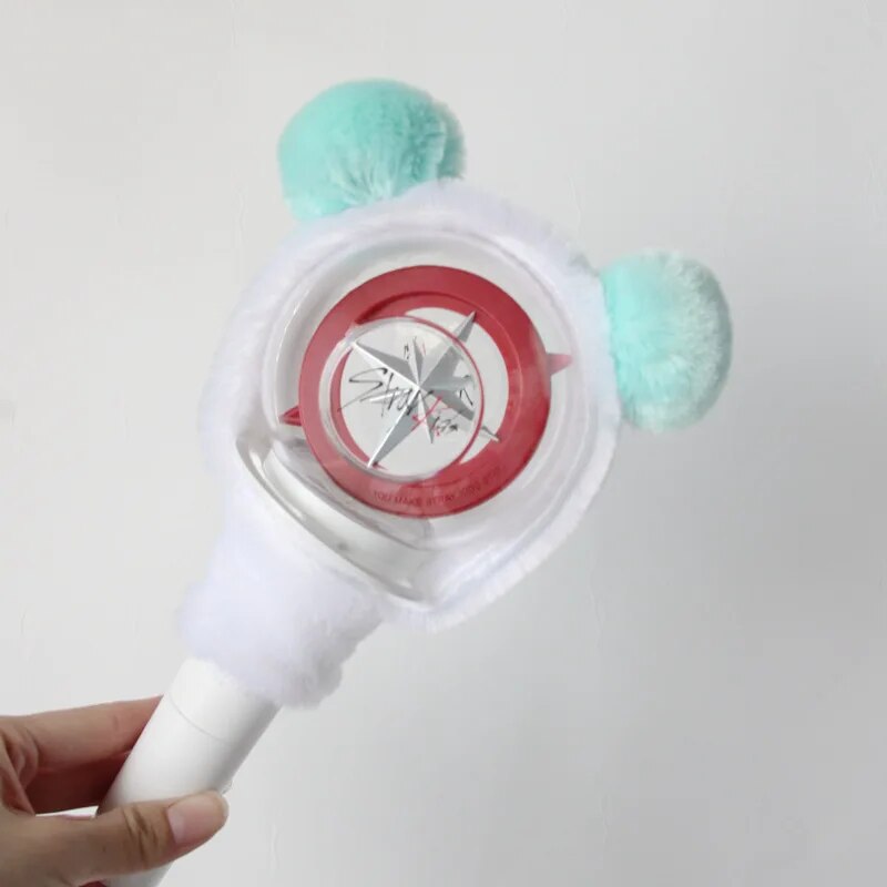 [Qnign] 1 tấm che ánh sáng Kpop stray Kids Lightstick Cover sang trọng Đèn che cho straykids Light S