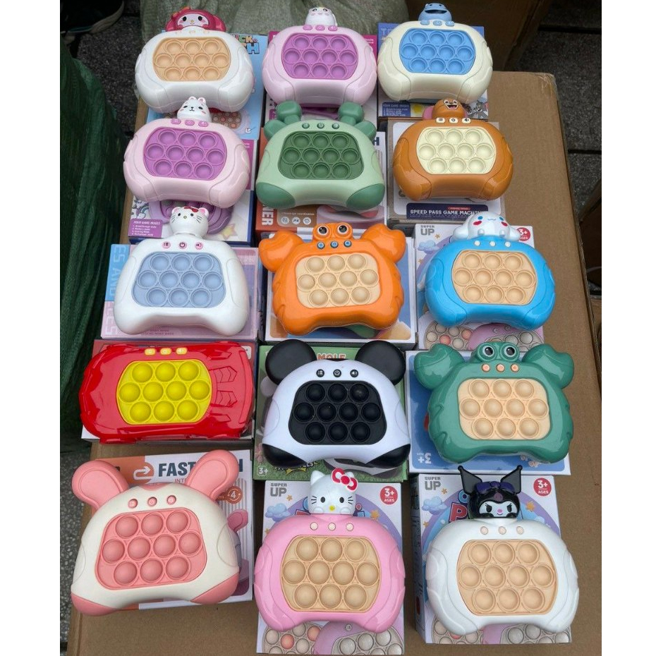 Đồ chơi Pop It thế hệ mới, Máy chơi game Pop It điện tử mẫu mới 2024