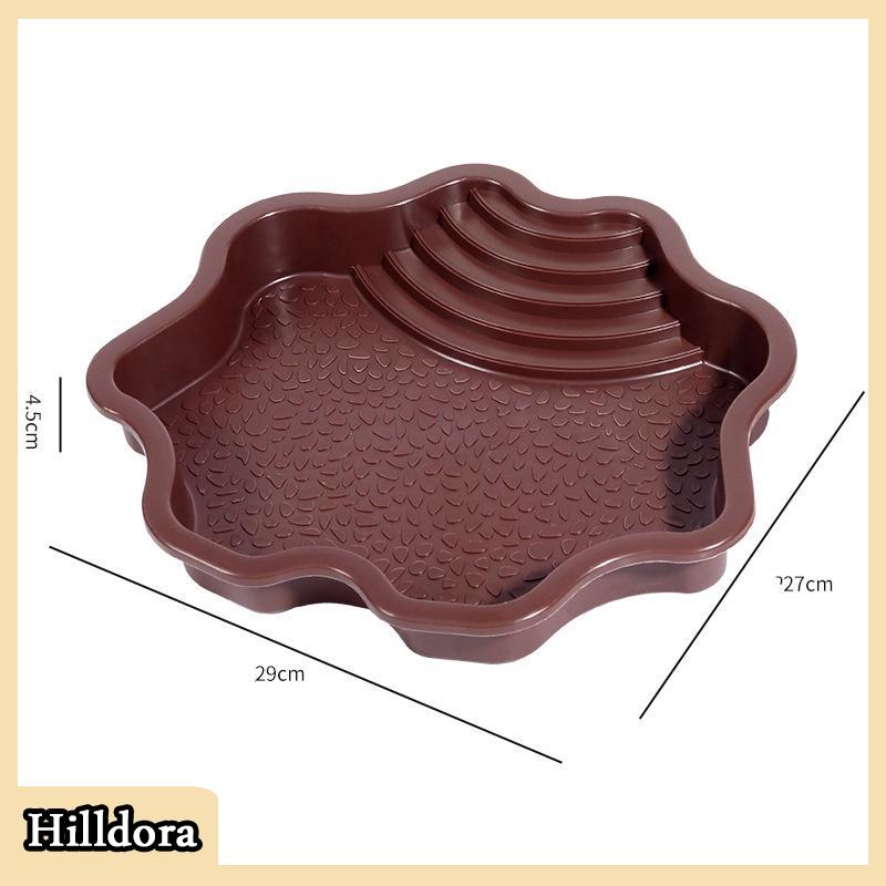 [Hilldora] Loài bò sát món ăn nước với chống trượt giả đá thang thực phẩm bát nước cho rùa thằn lằn tắc kè nhỏ vật nuôi cung cấp - 6
