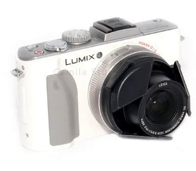 Tự động mở nắp ống kính cho ống kính bảo vệ chống thấm nước Máy ảnh ống kính bìa cho Panasonic Lumix DMC-LX7 L-X7 Leica D-LUX6