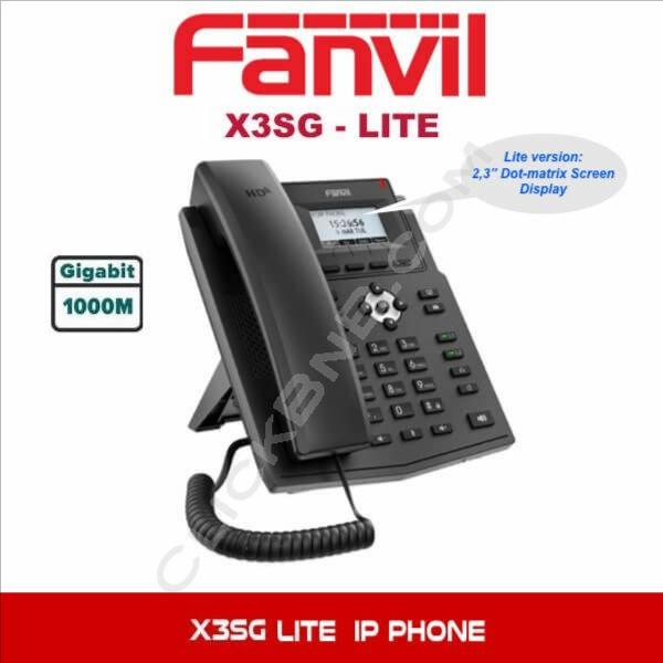 PROMO FANVIL X3SG-LITE IP PHONE ( POE & GIGABIT ) - majuterus02 Giá 1,329,000 Đồng*Miễn phí vận chuyển