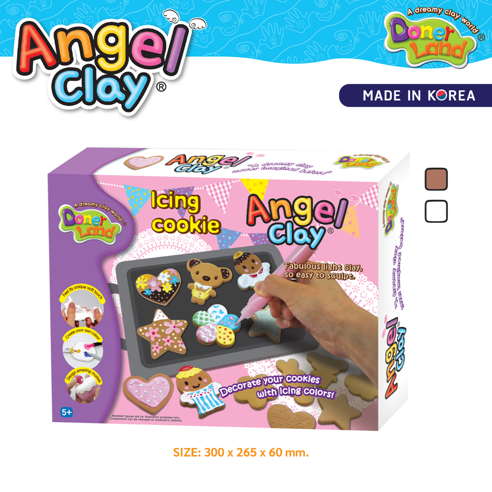 DONERLAND ชุดดินปั้น ANGEL CLAY-COOKIE ราคา 490 บาท*ส่งฟรี