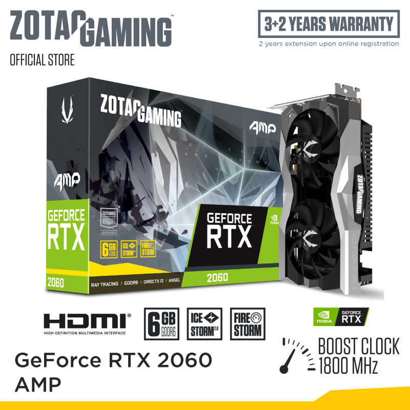 Buy ZOTAC GAMING GeForce RTX 2060 AMP 
