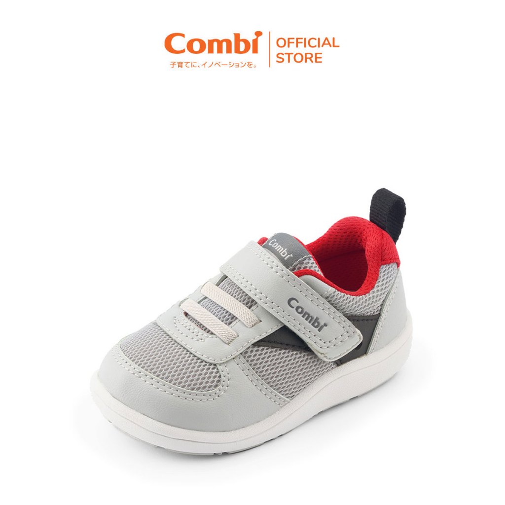 Giày Combi S-Go đế định hình chống bàn chân bẹt C2401 màu ghi