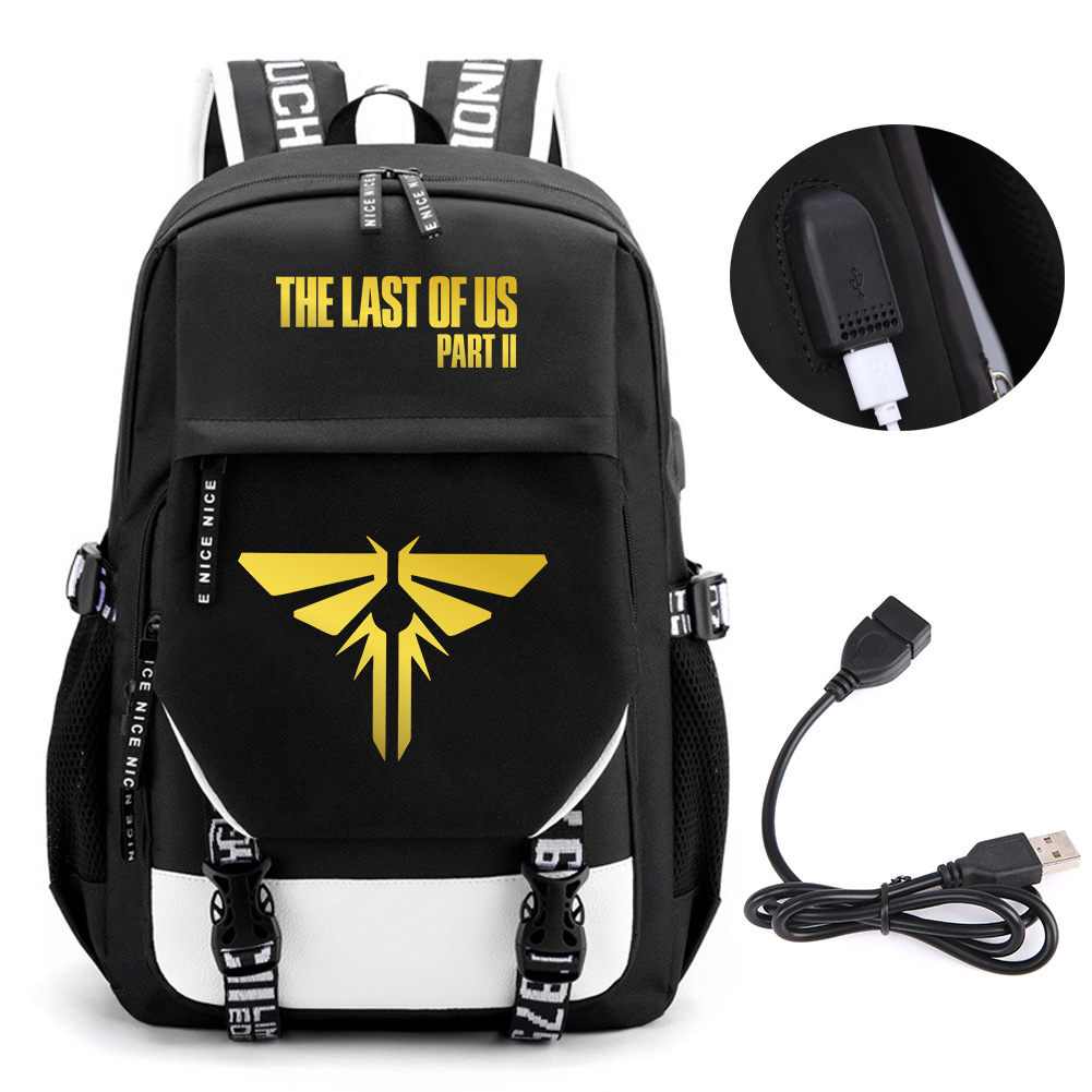 The Last Of The Survivors Backpack Large Capacity Backpack Primary And Secondary School Students' Leisure School Bags Men's And Women's Computer Bag Travel Bag