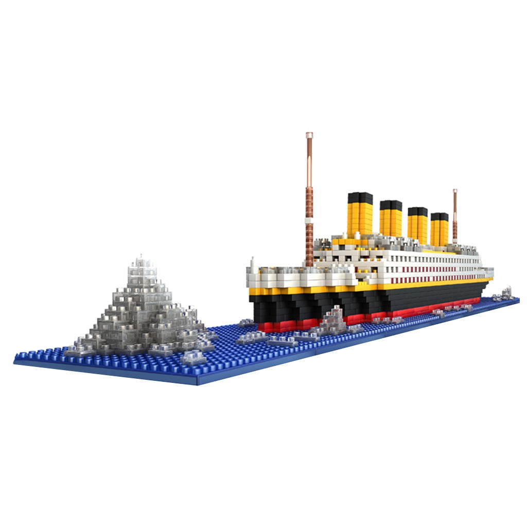 Bộ mô hình lắp ráp đồ chơi hình tàu Titanic tiện dụng cho trẻ