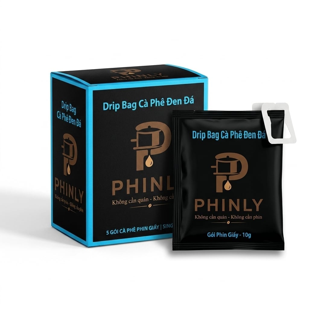 Drip Bag Cà Phê Honey PHINLY - Hộp 20 gói