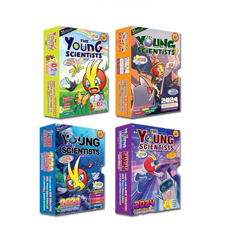 Young Scientists Level 4 2024 Collection Set For Educational