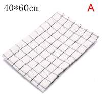 GONOVO SHOP Bông Khăn bếp In 40x60cm Khăn lau bát đĩa Trang trí nhà cửa Dễ dàng rửa Khăn ăn để bàn Nhà bếp