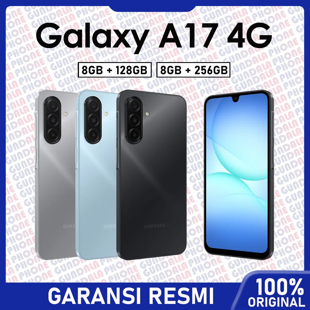 Samsung A17 4G - Garansi resmi Giá 2,796,000 Đồng*Miễn phí vận chuyển