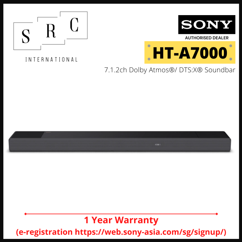 Sony HT-A7000 7.1.2ch Dolby Atmos®/ DTS:X® Soundbars Singapore
