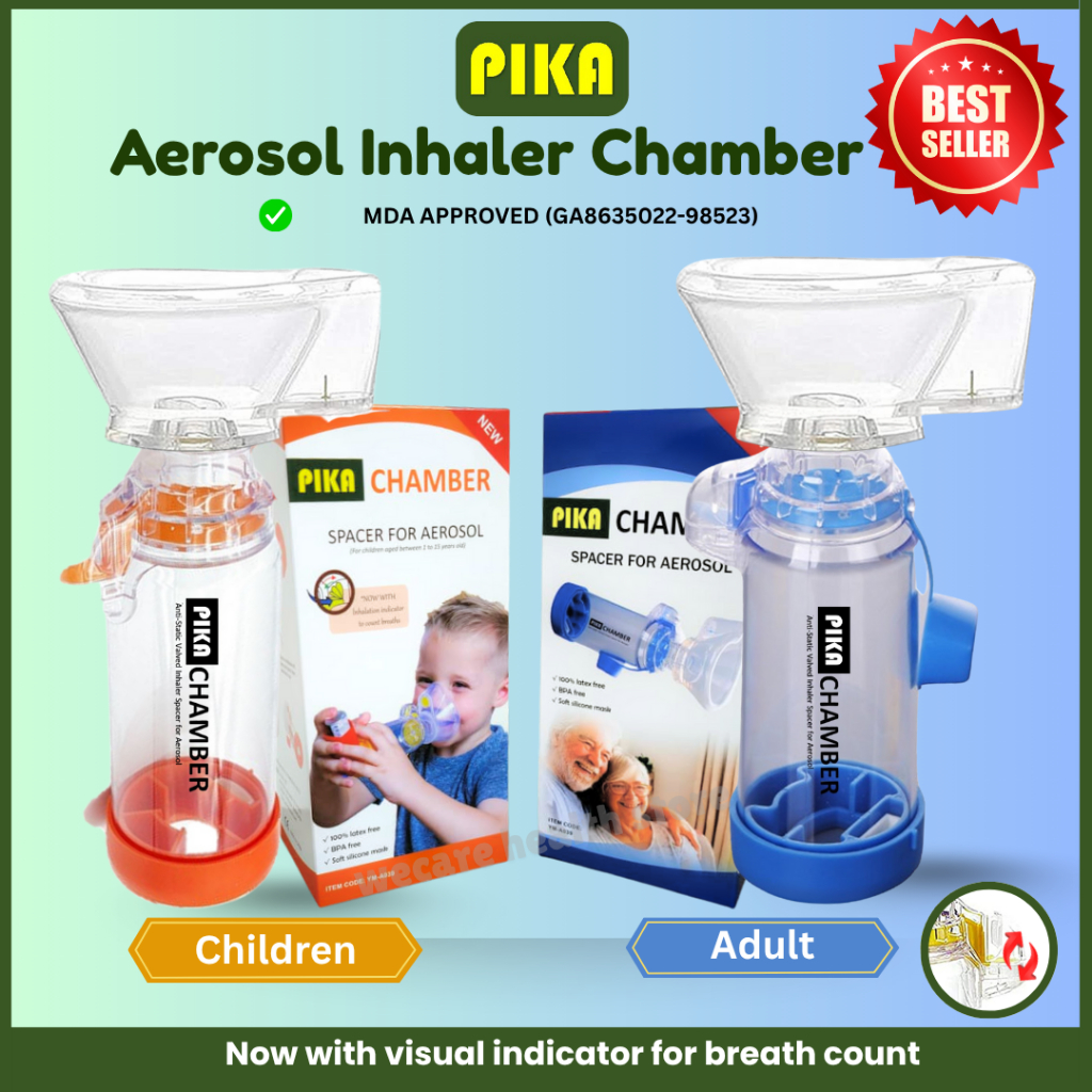 Inhaler Spacer, Anti-Static Spacer, Inhaler Chamber, Use With - View #4
