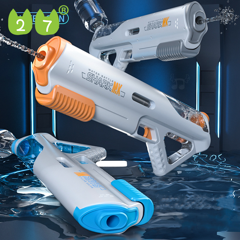 27KIDS ปืนฉีดน้ำสำหรับเด็กแบบดึงออกได้ของเล่นเล่นน้ำชายหาดฤดูร้อนเล่นน้ำเล่นของเล่นสำหรับเด็กผู้ชายและเด็กผู้หญิง ปืนฉีดน้ำของเล่น ราคา 499 บาท*ส่งฟรี