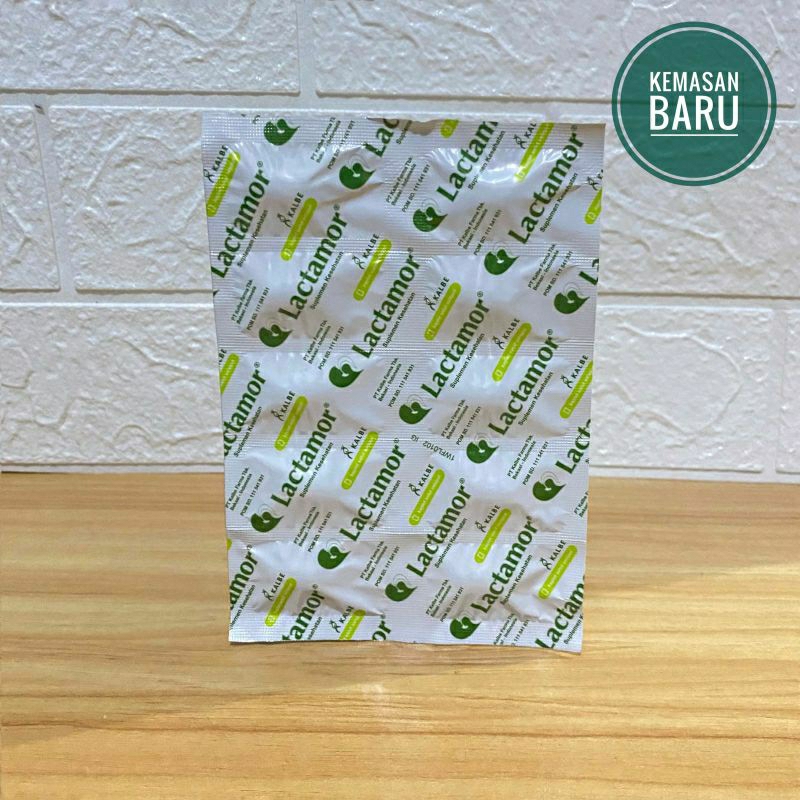 Lactamor Box 60 kaplet Suplemen ASI Booster Pelancar ASI