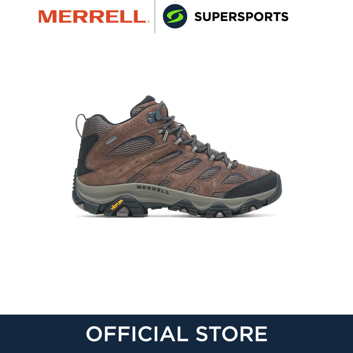 MERRELL Moab 3 Mid GORE-TEX® Men's Hiking Shoes ราคา 5,942 บาท*ส่งฟรี