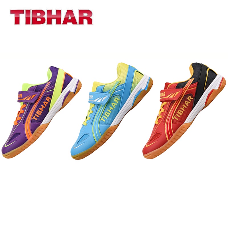 Bản gốc Tibhar Giày thể thao trẻ em trẻ em bé trai bé gái Giày bóng bàn thể thao bóng bàn Giày luyện