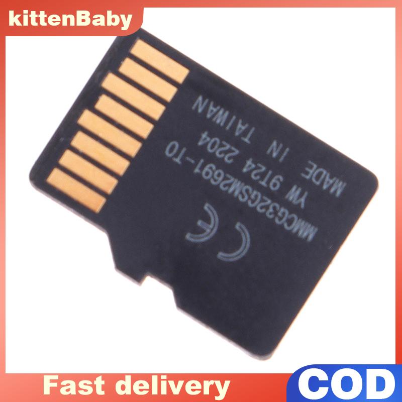Hot Sale KITTENBABY การ์ดหน่วยความจำไมโคร TF SD การ์ด128MB 4GB 8MB 16MB 32MB 64MB SD SD SD SD การ์ดหน่วยความจำ SD สำหรับโทรศัพท์กล้อง Tachograph ราคา 56 บาท*ส่งฟรี
