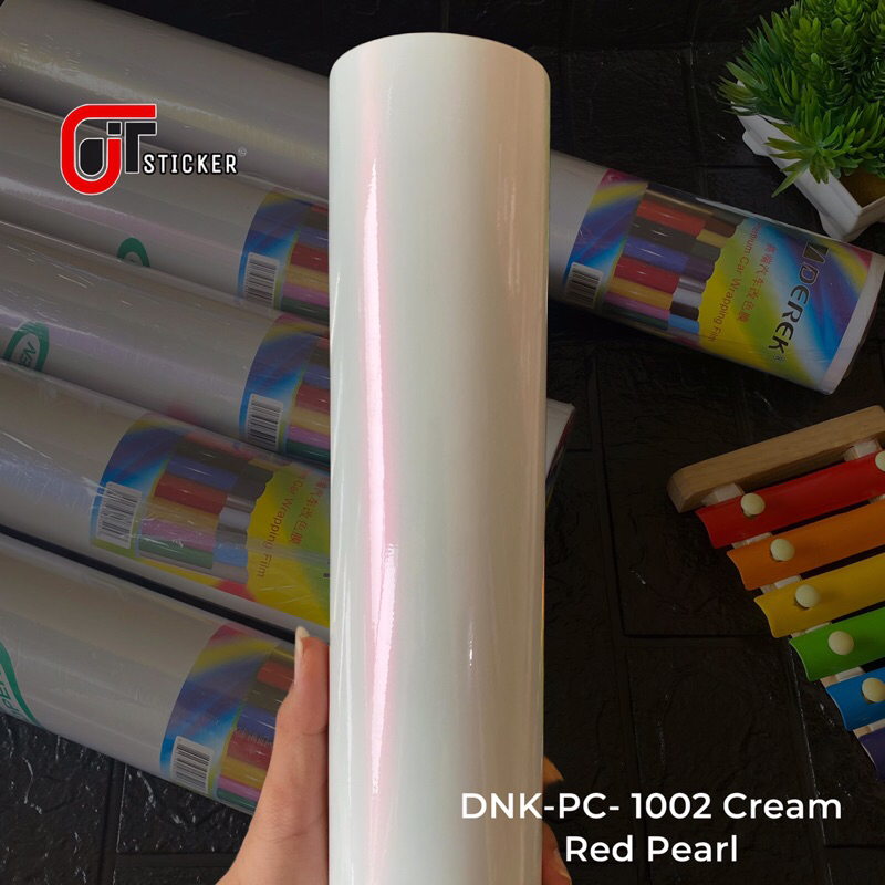 Skotlet lembayung merah sticker scotlite putih lembayung merah lembayung premium vinyl Harga 6,508 rupiah*Gratis Ongkir