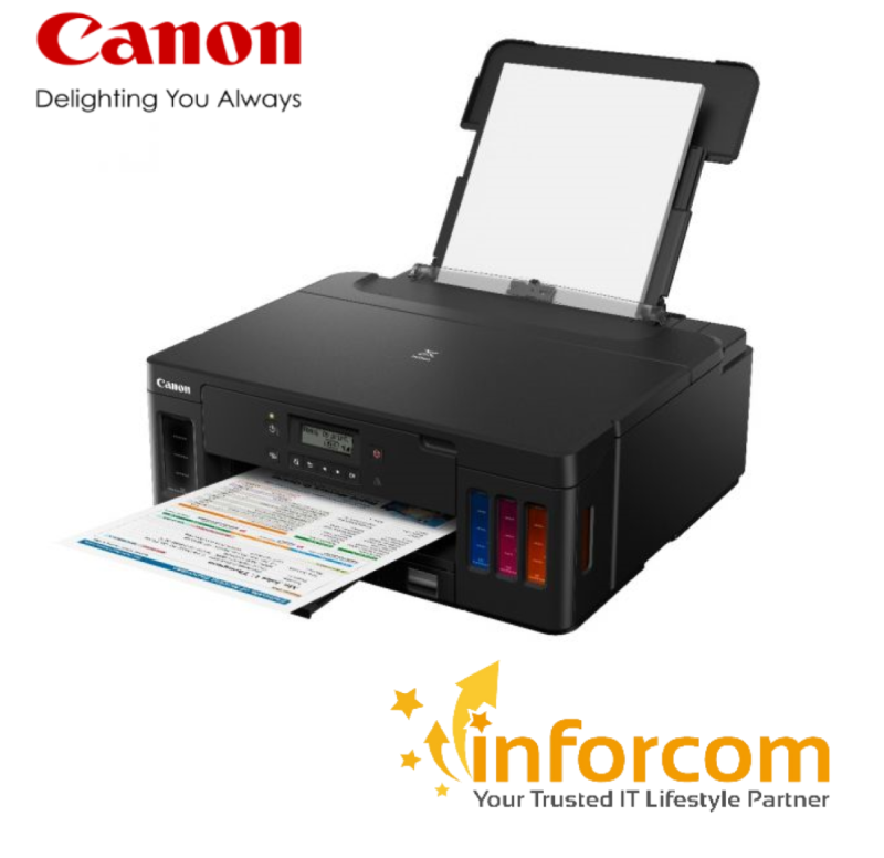Canon PIXMA G5070 Print Only Auto Duplex, Wireless Bottle Ink for High Volume Printing Singapore