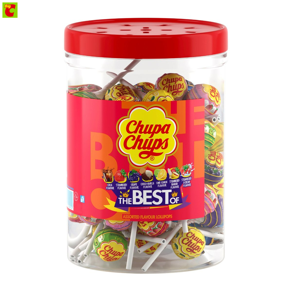 Ju Paj Jups Mixed Flavored Lollipops, the Best Of, 475 G. ราคา 205 บาท*ส่งฟรี